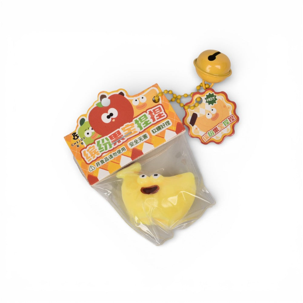 squishy anti estrés formas frutas elastico  dim:4x4x1