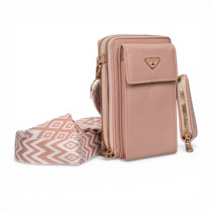 BOLSO PARA DAMA SINTETICO CON MONEDERO DIM: 11X18X7