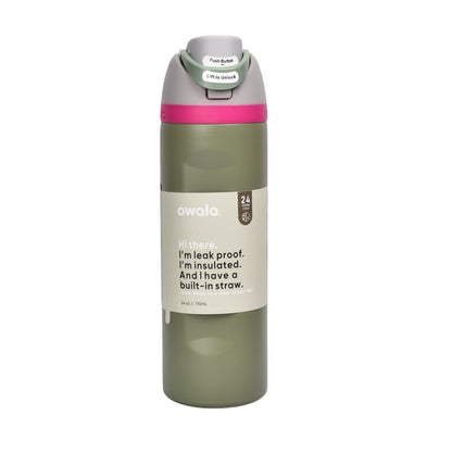 TERMO ACERO INOXIDABLE 710ML DIM:27X8X8