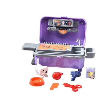SET MEDICO VETERINARIO MALETA NIÑOS DIM:14x9x6