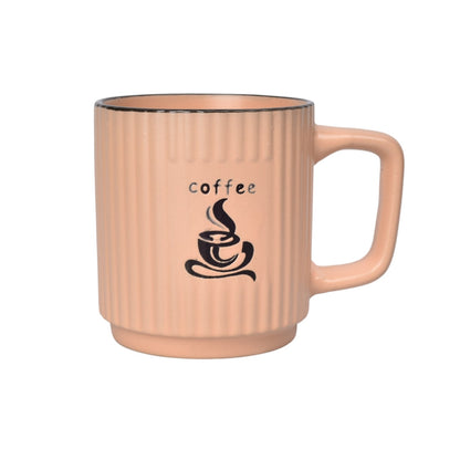MUG POCILLO CERAMICA 300ML DIM:8X8X9