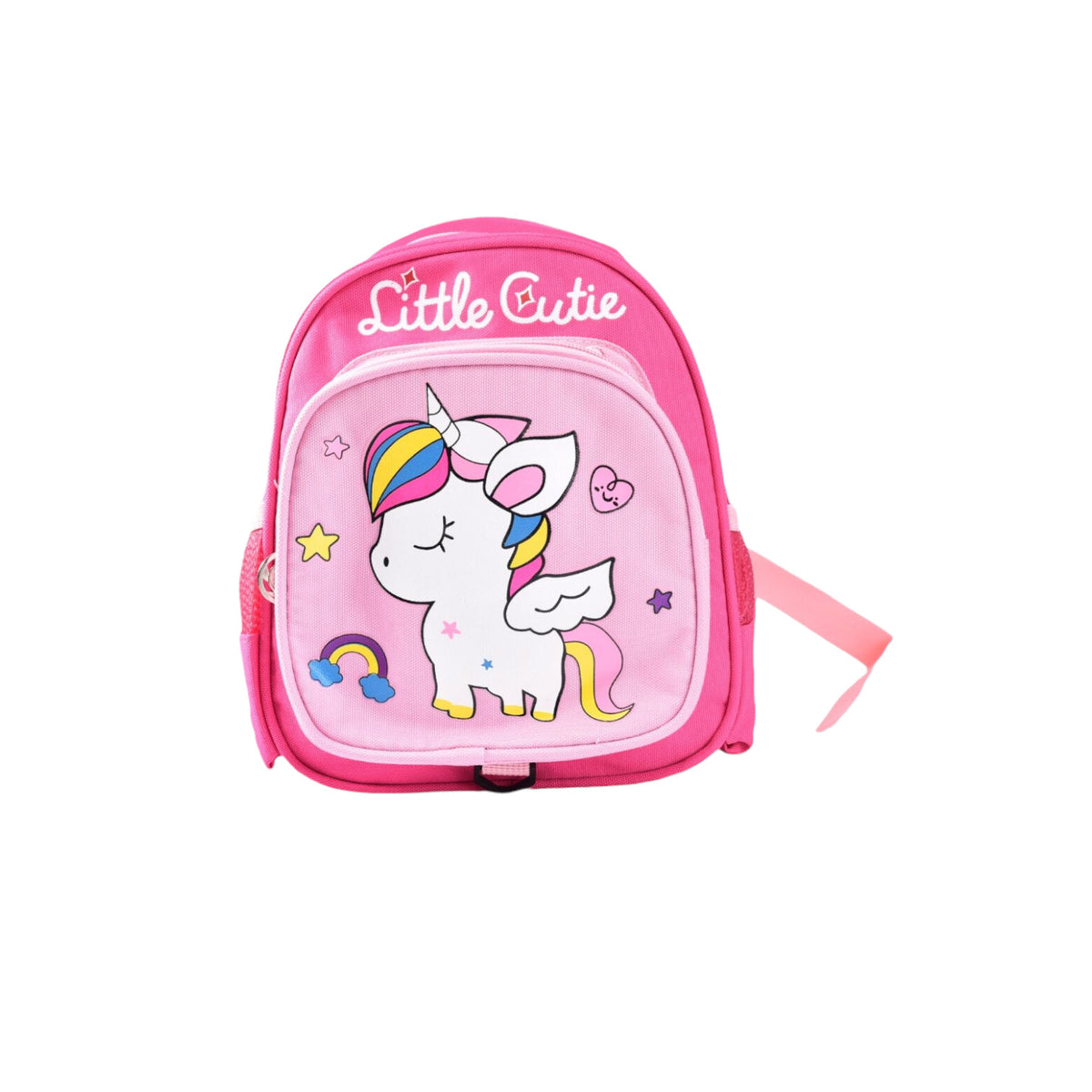 morral escolar sintetico unicornio dim:27*22cm