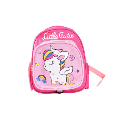 MORRAL ESCOLAR SINTETICO UNICORNIO DIM:27*22CM