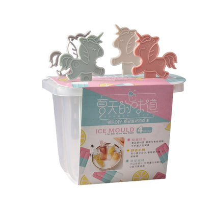 MOLDE PARA HELADOS UNICORNIO DIM:12X8X13