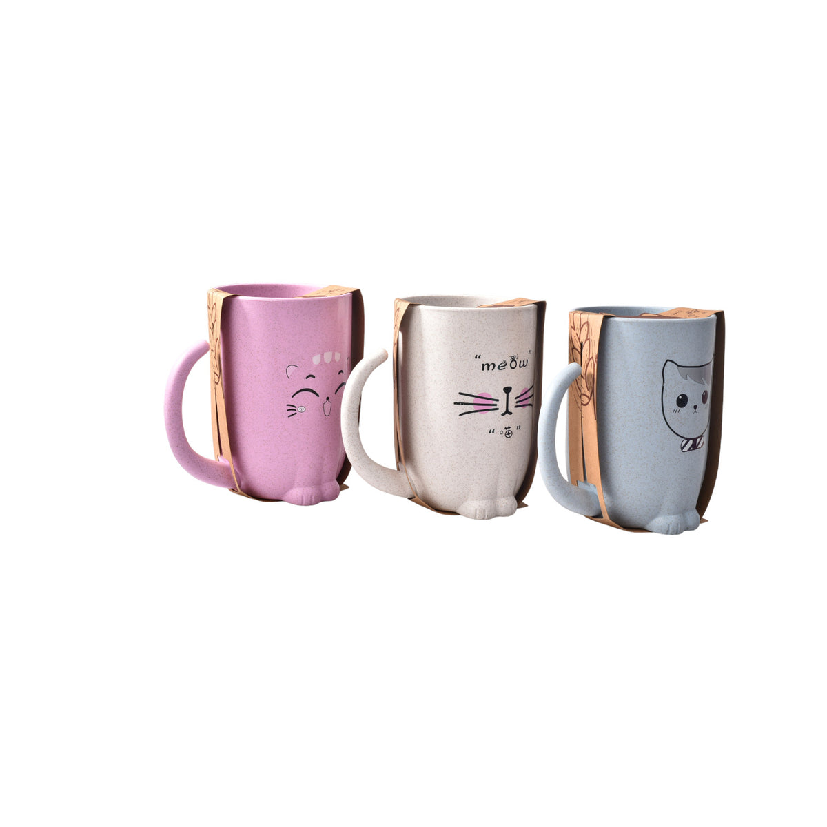 mug tazas para niños niñas fibra de trigo dim:10*7cm