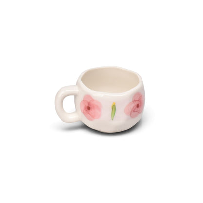 POCILLO SET CON PLATO 140ML CERAMICA