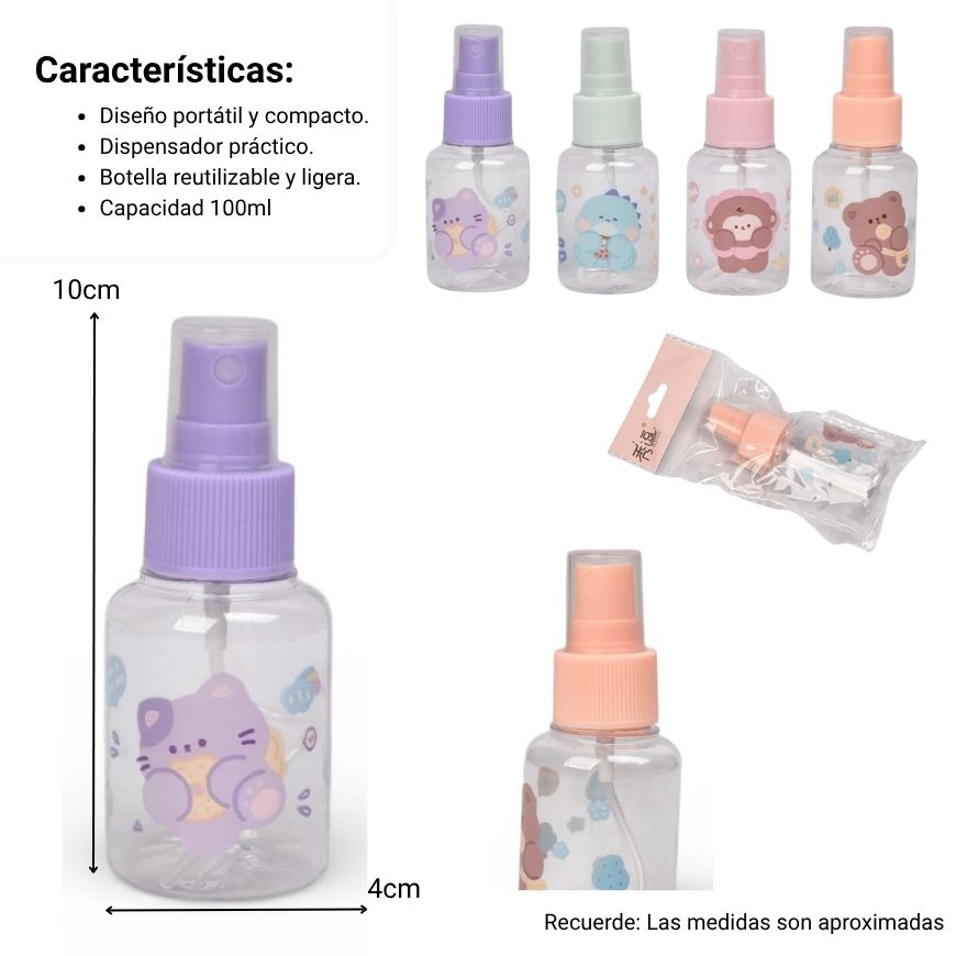 envase plastico recargable 50ml