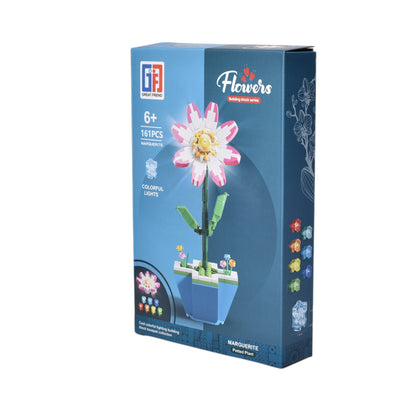 BLOQUES FICHAS PLASTICA ARMABLE DISEÑO FLOR REF:123-769-770-771-772