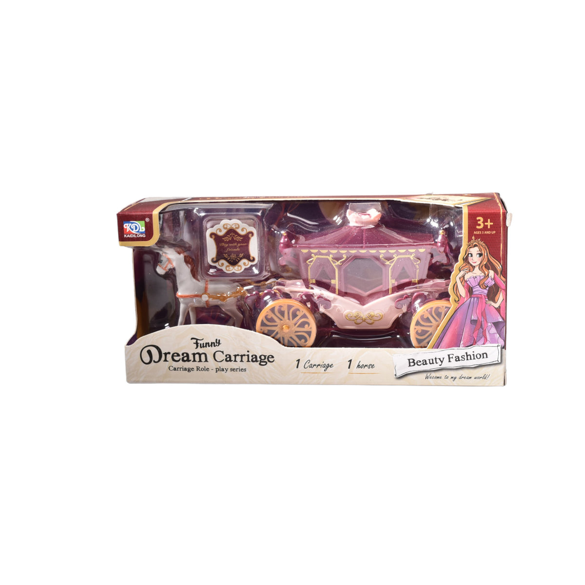 carruaje de muñecas para niñas dim: 23x11x7