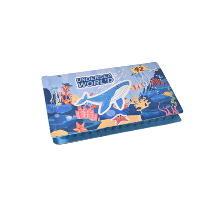 SET CAJA DE 42 KIT PCS HERRAMIENTAS DE PINTURAS DIM:22X13X3