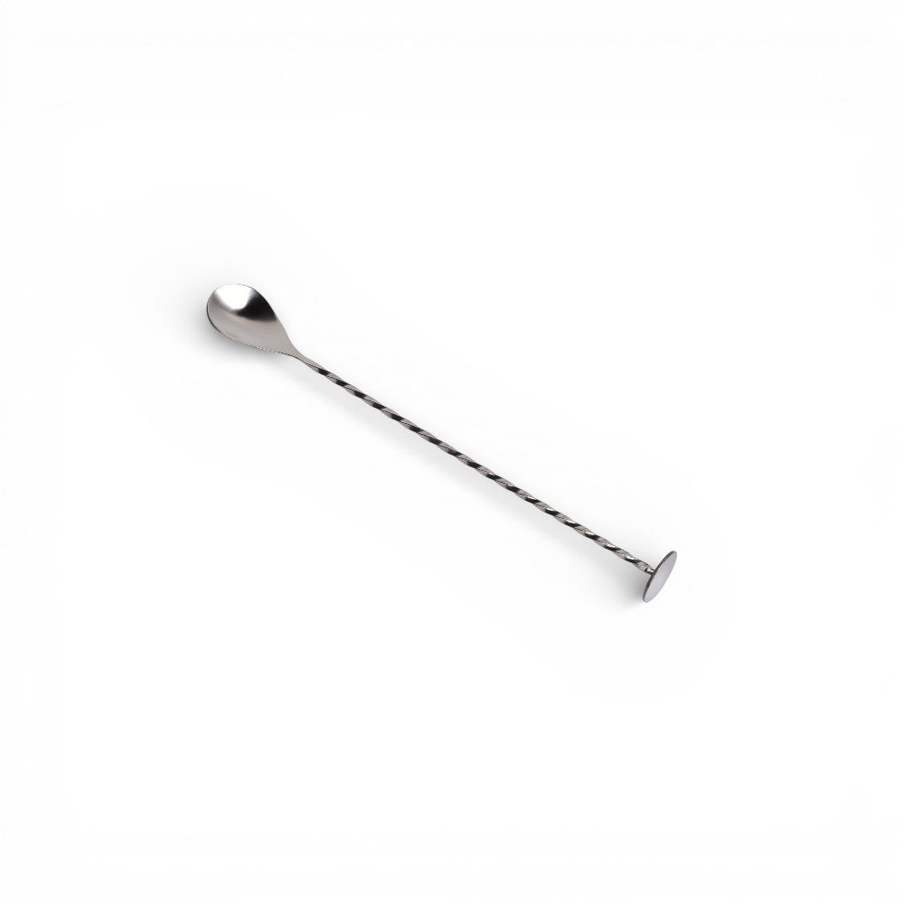 batidor de cocteleria acero plateado dim:25x2x2