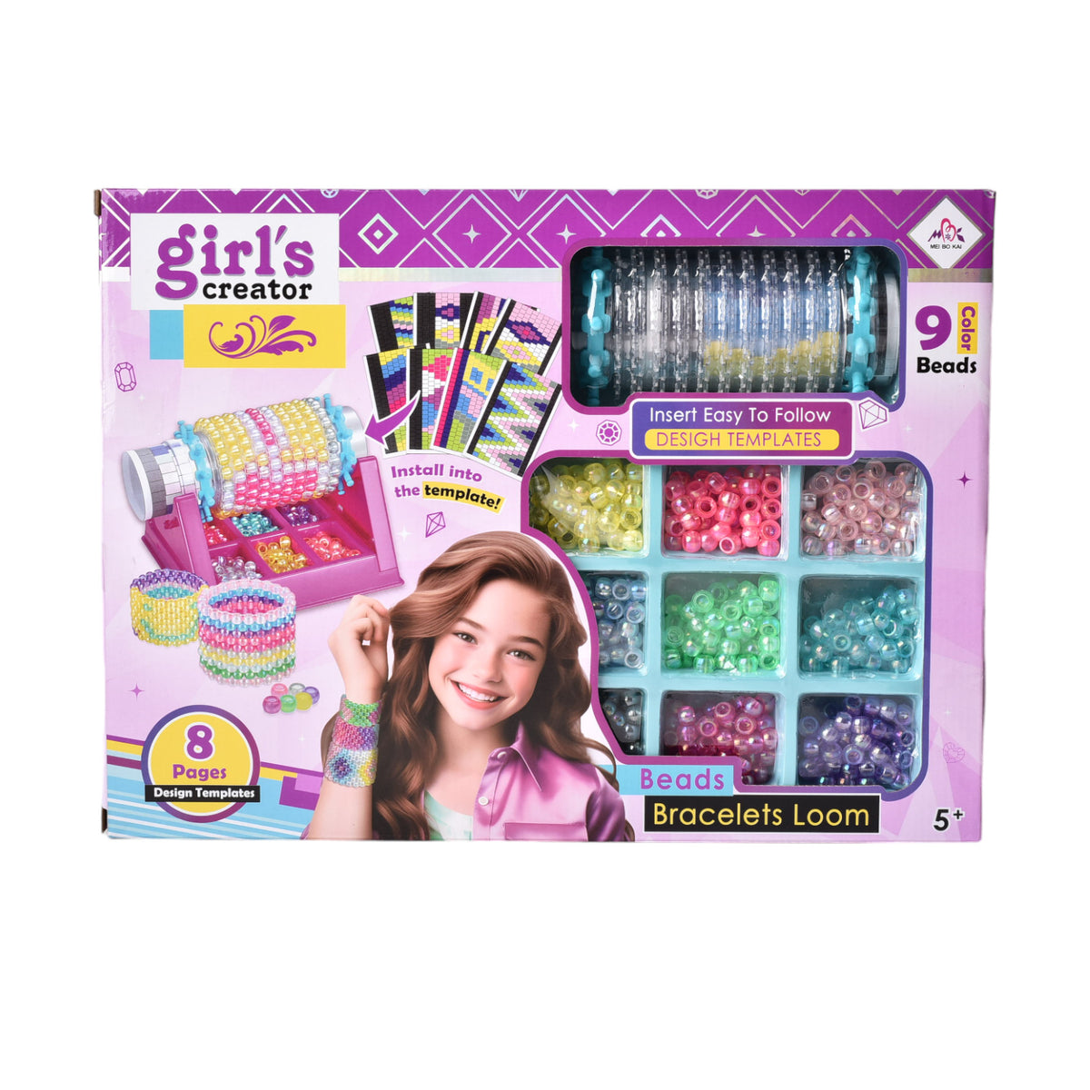 kit para hacer pulseras manillas juguete niña