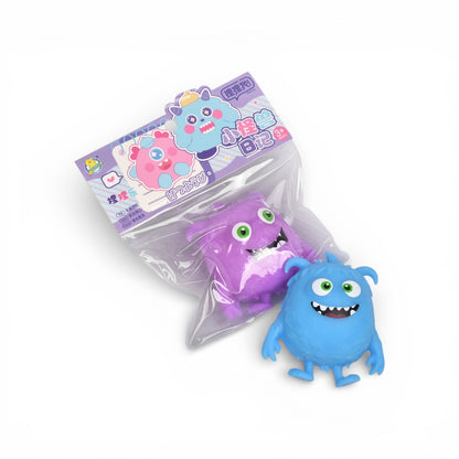 SQUISHY ANTI ESTRÉS MONSTRUO DIM:7X7X4