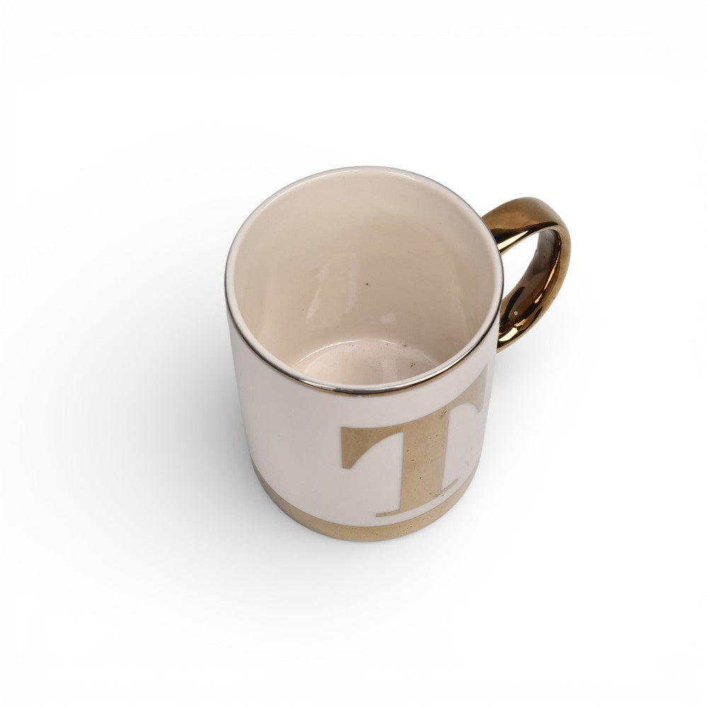 mug pocillo ceramica letra diseño dim:8x8x9