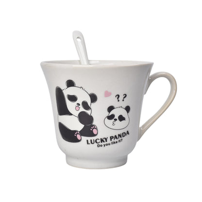 MUG POCILLO EN CERAMICA CON CUCHARA OSO 250ML DIM:8X9