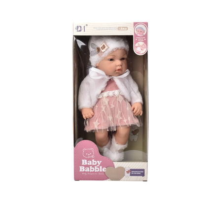 JUGUETE BEBE MUÑECA REALISTA DE CAUCHO DIM:16X10X34