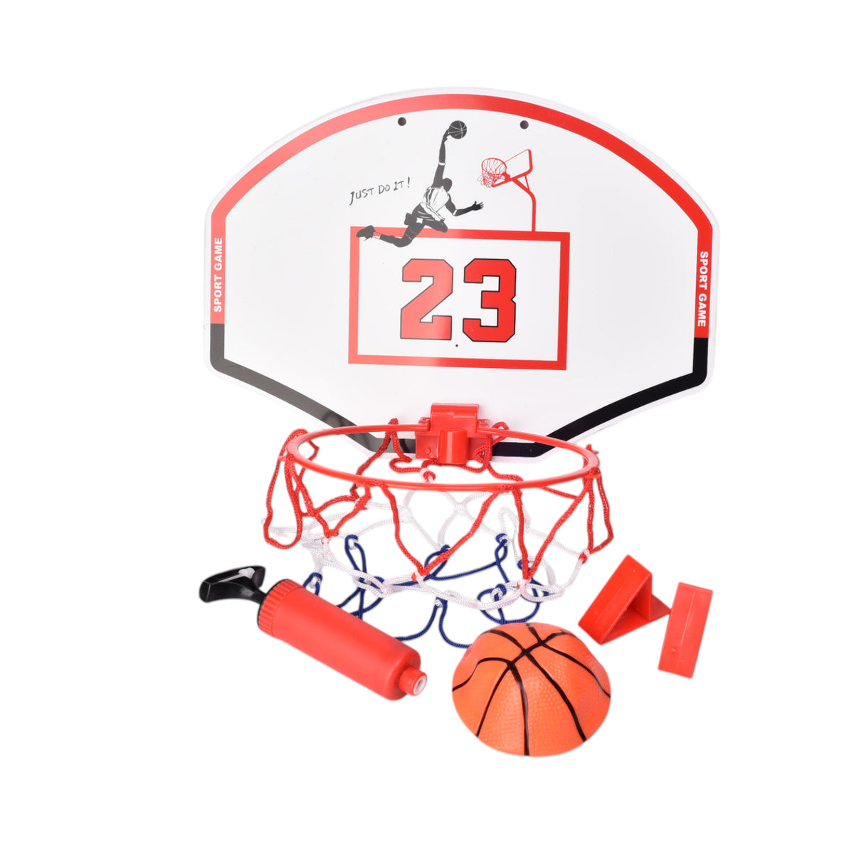 juguete set baloncesto plastico dim:36x26