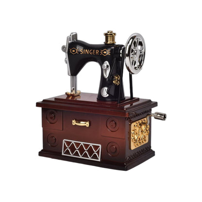 JOYERO MUSICAL MAQUINA DE COSER DIM: 9X5X11