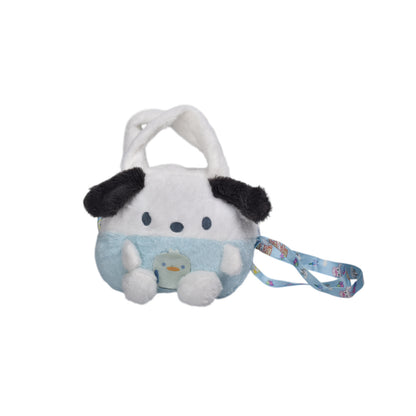 BOLSO CARTERA PERSONAJE NIÑA DE PELUCHE