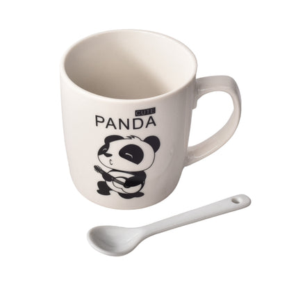 POCILLO CON CUCHARA EN CERAMICA DE OSOS