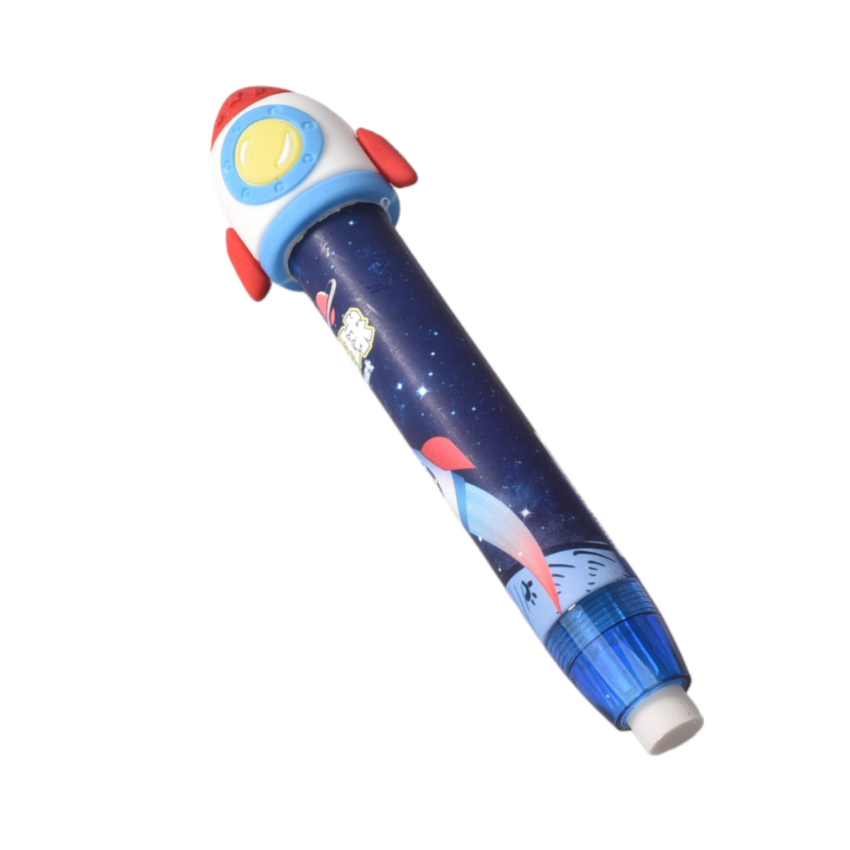 borrador lapiz forma nave espacial dim:13x3