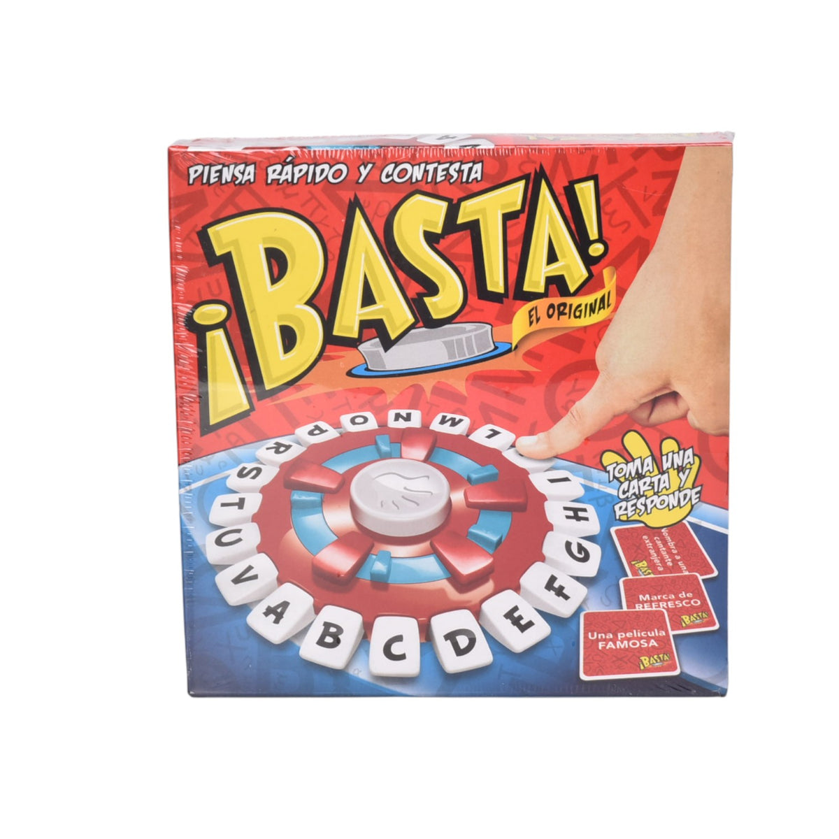 juego de mesa basta interactivo familiar plastico dim:17x17x4