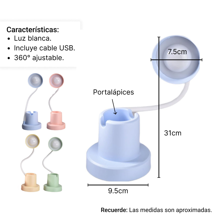 lampara escritorio mesa ajustable