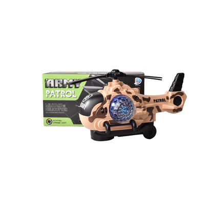 AVION HELICOPTERO PARA NIÑO CON LUCES Y MOVIMIENTO