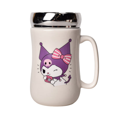 MUG POCILLO KUROMI PERSONAJE 420ML DIM:7X7X14