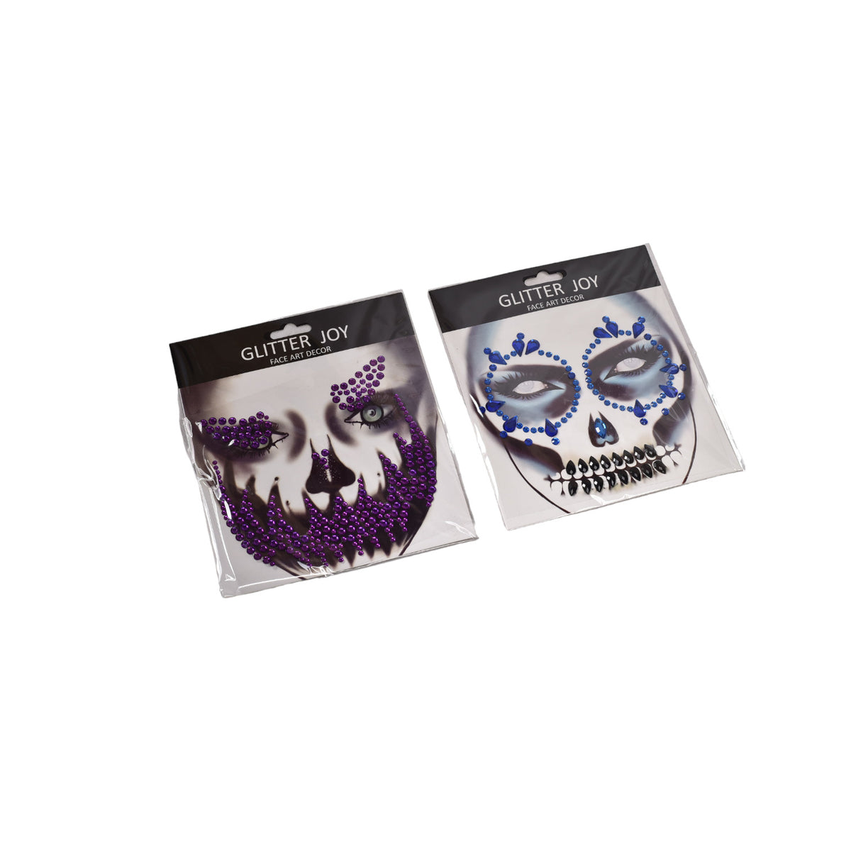 pegatinas faciales gemas decorativas adhesivas