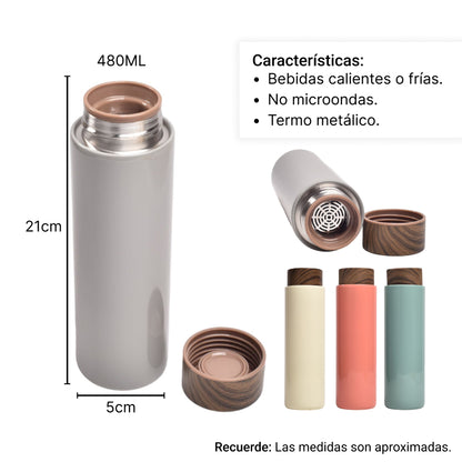TERMO METALICO 400ML