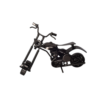 ADORNO METALICO PARA DECORACION FORMA DE MOTO