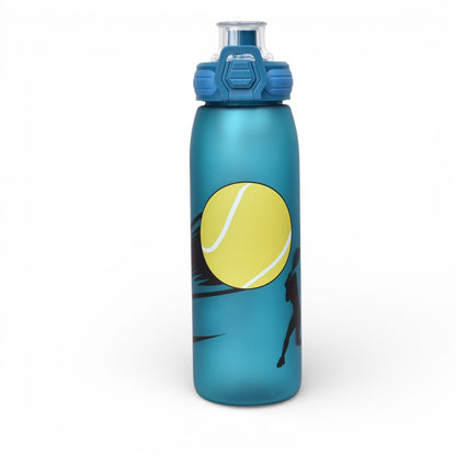 BOTELLA DE AGUA PLASTICO NIÑO 850ML DIM:7X7X26