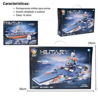 JUGUETE PORTA AVIONES ARMABLE DIM: 104*51.5*78CM