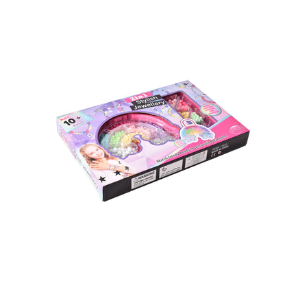 KIT PARA HACER PULSERAS MANILLAS JUGUETE NIÑA