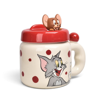 MUG PÓCILLO CERAMICA CON TAPA 560ML PRJ