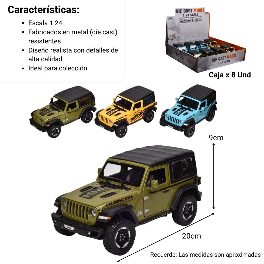 camioneta de coleccion metalico escala 1/24