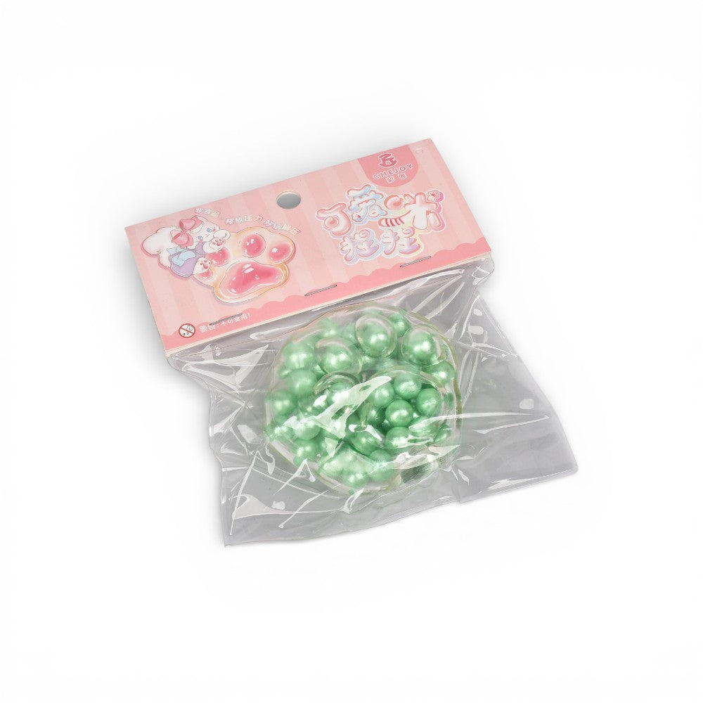 squishy anti estrés forma huella perro elastico caucho dim:6x5x3