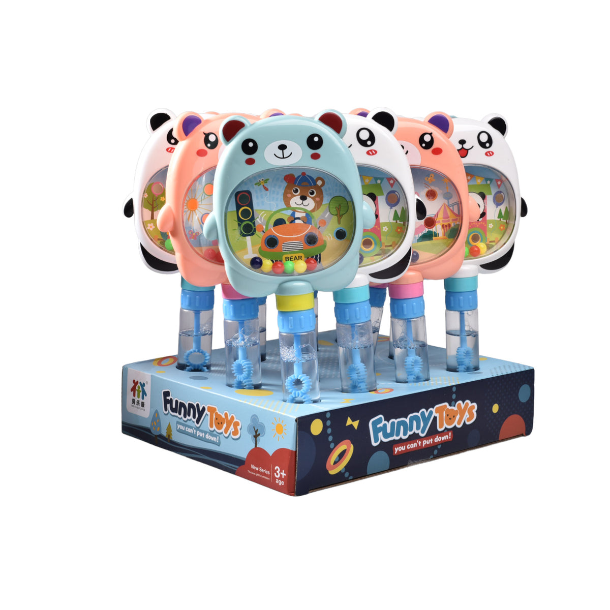 juguete burbujas forma de oso