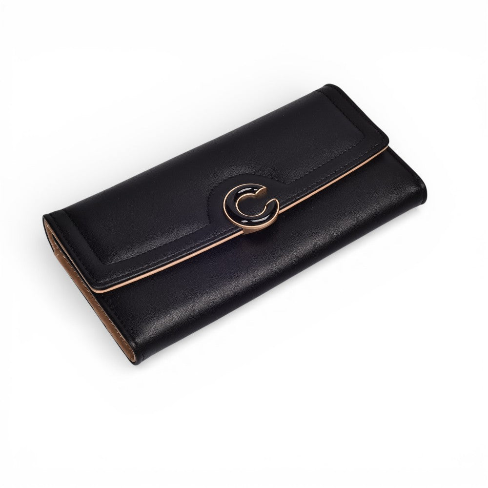 billetera para dama sintetico dim:19x9x3