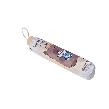 SOMBRILLA MANUAL DISEÑO CAPYBARA