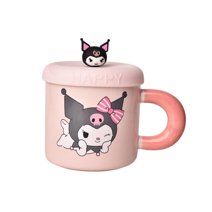 MUG POCILLO KUROMI PERSONAJE 430ML DIM:9X9X9