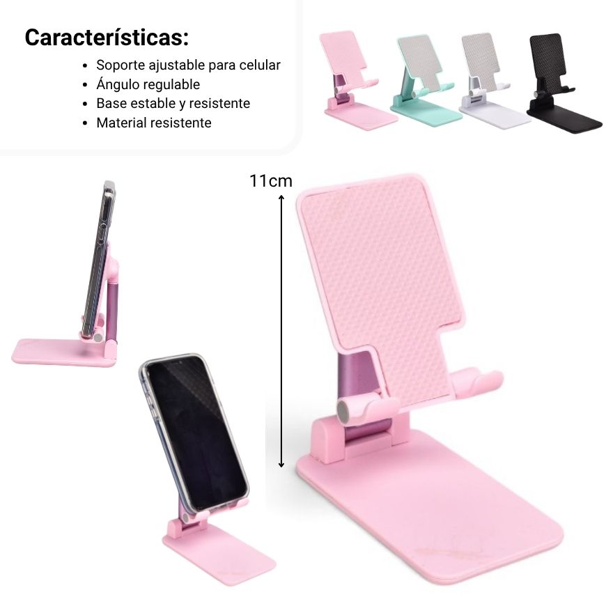 soporte para celular dim:11x5.5cm