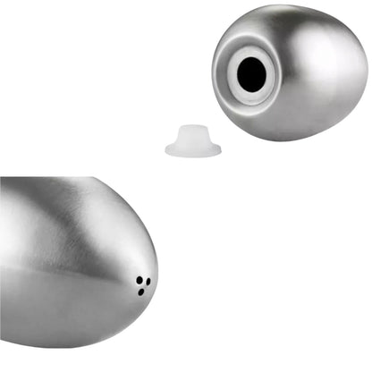 SALERO PIMENTERO HUEVO ACERO INOX  DIM:5