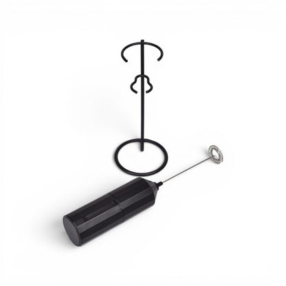 BATIDOR ELECTRICO MEZCLADOR PORTATIL CON BASE DIM:22X7X7CM