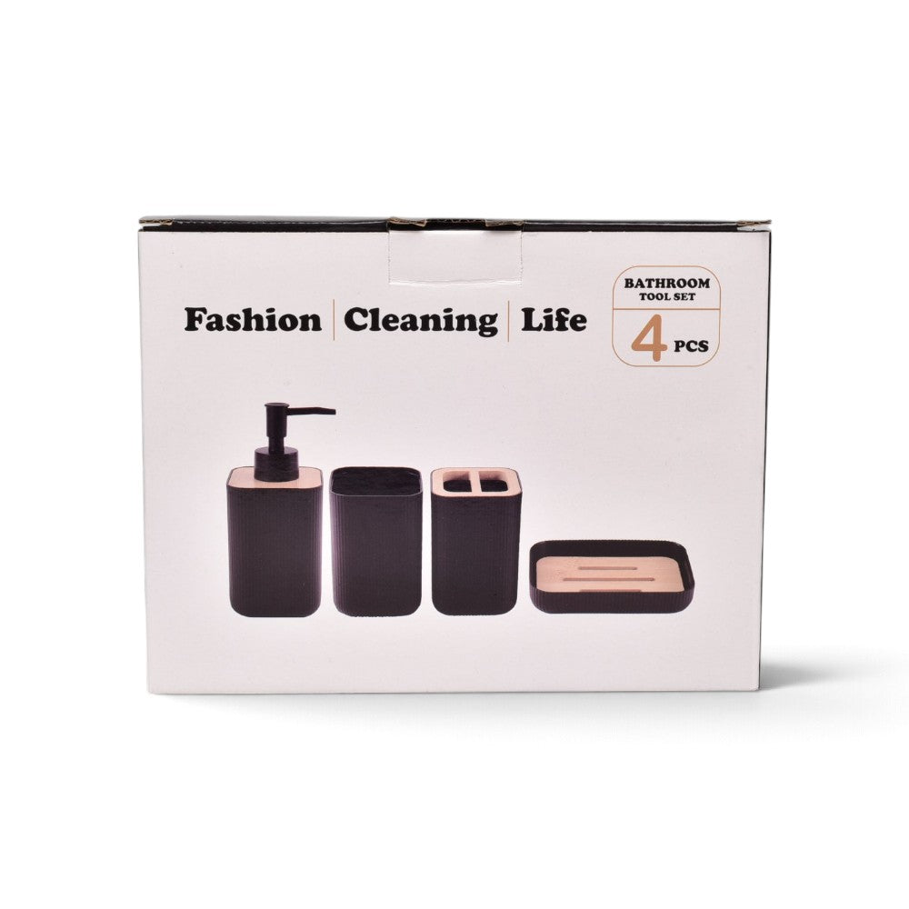 set de jaboneras madera plastico dim:7x17cm