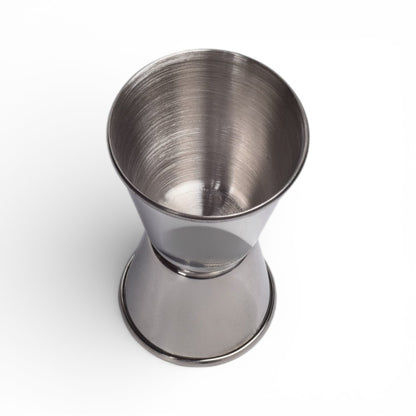 MEDIDOR DE COCTELERIA ACERO PLATEADO DIM:4X4X7