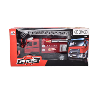 JUGUETE CARRO DE BOMBEROS CON CONTROL REMOTO DIM:35X11X16