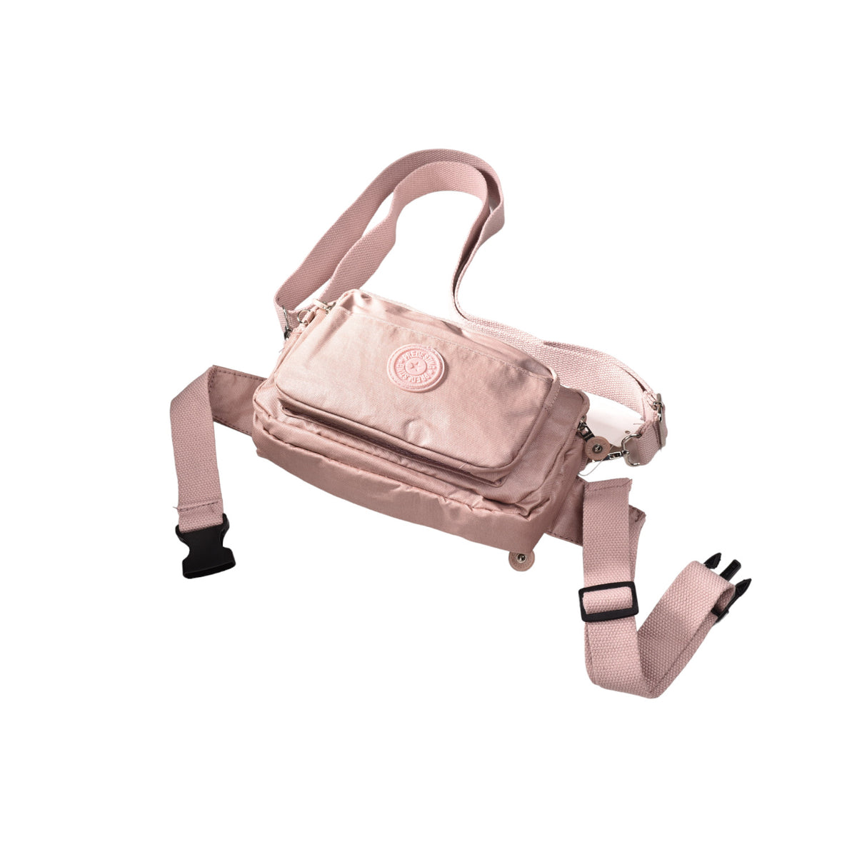 bolso canguro ligero mujer sintetico dim:22*14*5