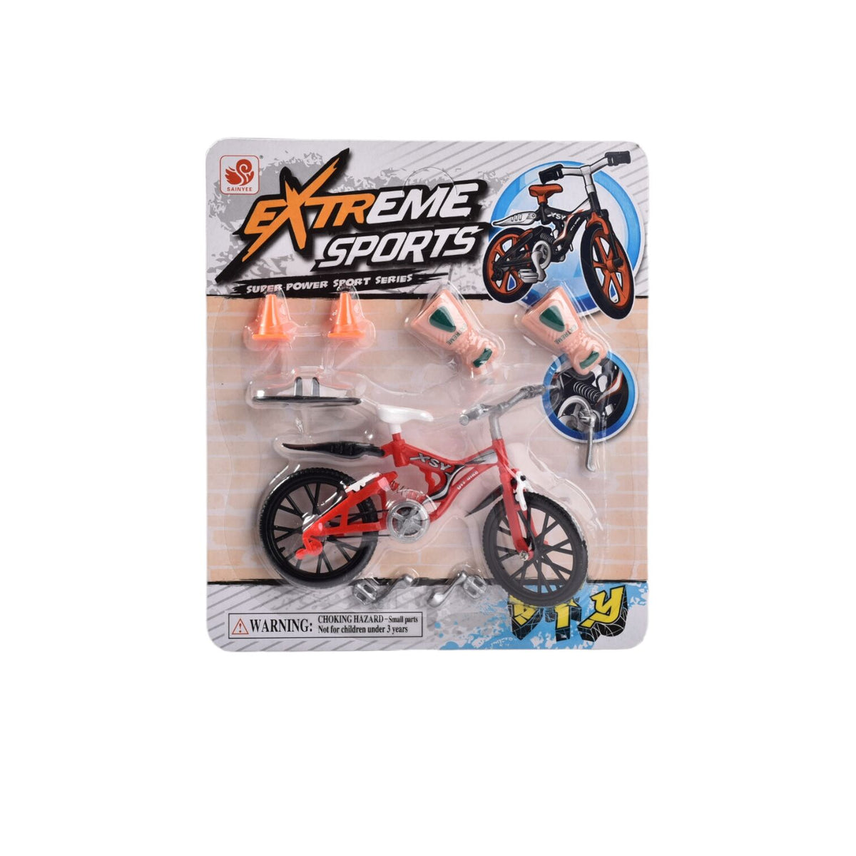 juguete bicicleta pequeña colección dim:16.5x19x4.5cm